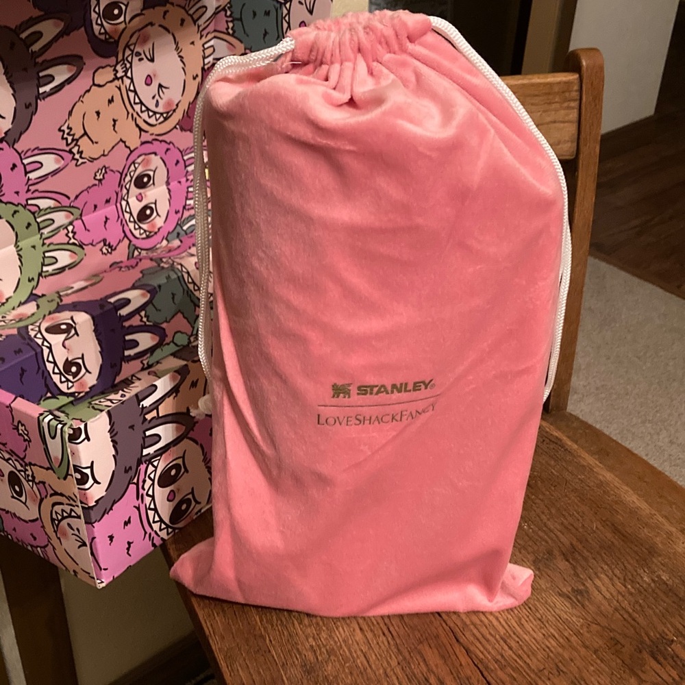 STANLEY x LOVESHACKFANCY x Labubu Collab QUENCHER H2.0 TUMBLER 40 Oz Bundle NIB - Picture 10 of 15